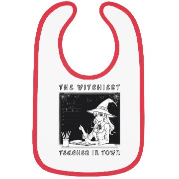 Discover The witchiest teacher in town Anime Witch Bibs