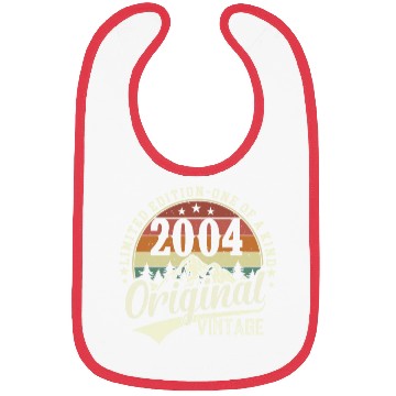 Discover Unique 2004 Vintage Birthday Gift Bibs