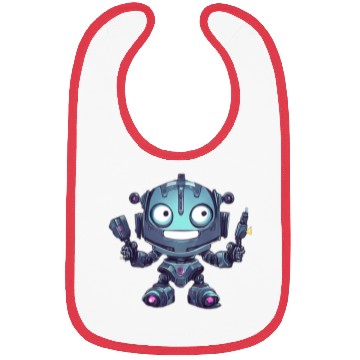 Discover The beautiful space robot Bibs
