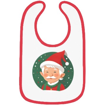 Discover christmas happy elf Bibs