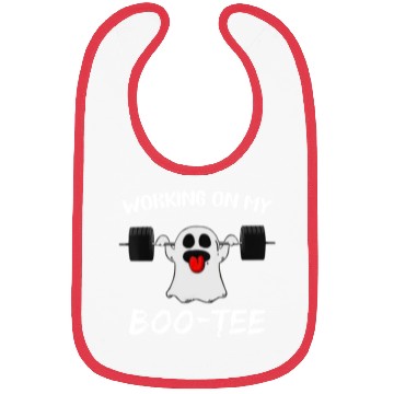 Discover Working On My Boo Bibs Ghost Workout Gym Halloween