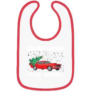 Discover Drifting Through The Snow Car Lover Bibs