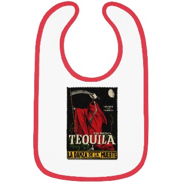 Discover Vintage Mexican Tequila Calavera Bibs