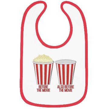 Discover Popcorn at the cinema Bibs