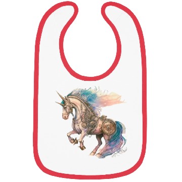 Discover Steampunk Vintage Unicorn Bibs