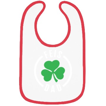 Discover Father Bibs, Feis Dad Three Leaf Clover Lucky