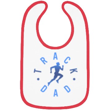 Discover Father Bibs, Track Dad Pocket Bibs, Race Father's