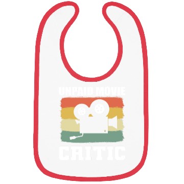 Discover Unpaid Movie Critic Movie Goer Gift Bibs