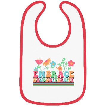 Discover Embrace Neurodiversity Bibs