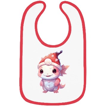 Discover Christmas Delight Axolotl: Laughter Beneath the Ha Bibs