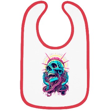 Discover Horror Skull Bibs