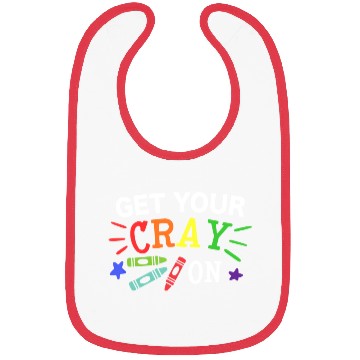 Discover Get Your Cray On Back To School Bibs