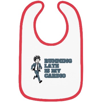 Discover RUNNING LATE IS MY CARDIO Bibs