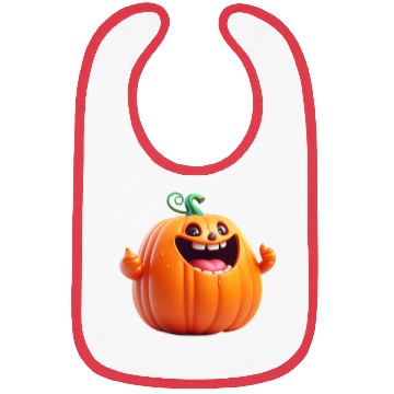 Discover Funny Pumpkin Bibs