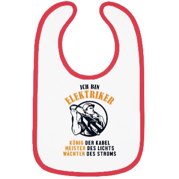 Discover Ich bin Elektriker Wiremen Powerline Technician Bibs