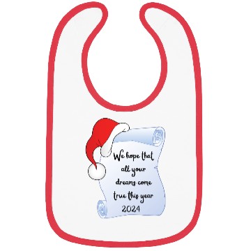 Discover Santa Claus wishes Bibs