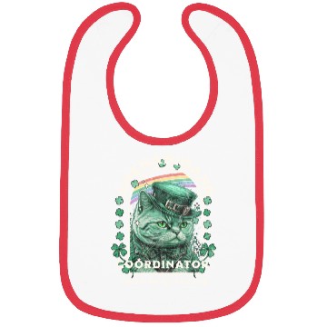 Discover Funny Irish Beer Loving Cat Bibs