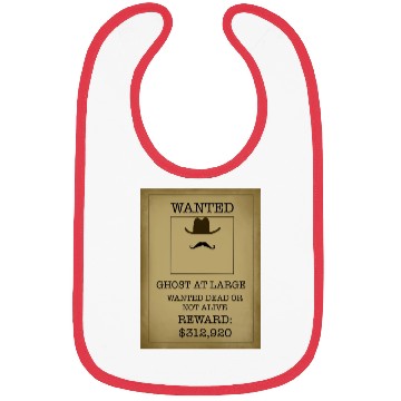Discover WANTED ghost poster Bibs