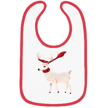 Discover The best Christmas deer design Bibs