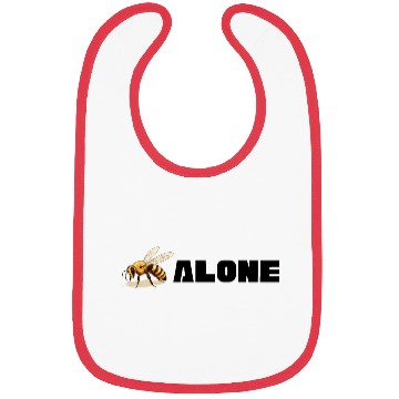 Discover Bee Alone Graphic Bibs