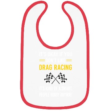 Discover Smart People Drag Racing Bibs