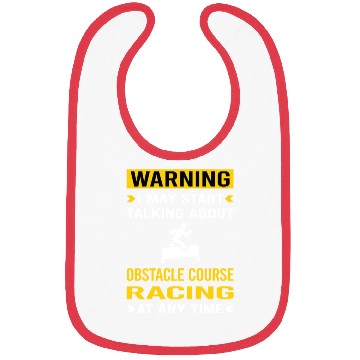 Discover Warning Obstacle Course Racing Race OCR Bibs