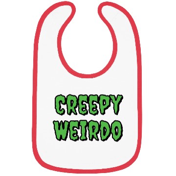Discover Creepy Weirdo Bibs