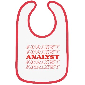 Discover Analyst Accountant Data Scientist Spreadsheet Bibs