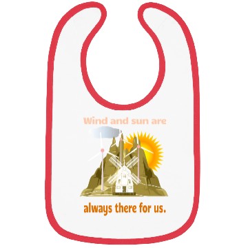 Discover Wind And Sun Are There For Us Bibs
