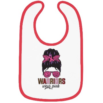 Discover Warriors Wear Pink Bibs