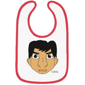 Discover Sahib character face Bibs