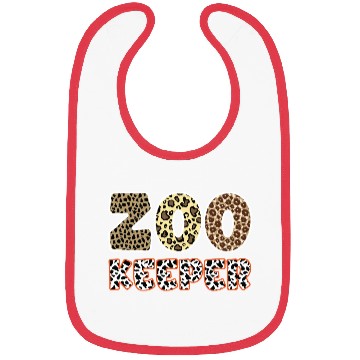 Discover Zookeeper African Animals Zebra - Giraffe Bibs