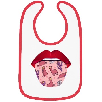 Discover Alpaca Alpaka Lips Bibs