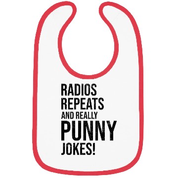 Discover Radios Repeats Punny Jokes Ham Radio Operator Bibs