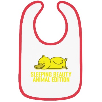 Discover Sleeping Beauty, Animal Edition Pajamas Bibs