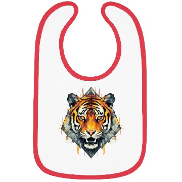 Discover Geometric Tiger Bibs