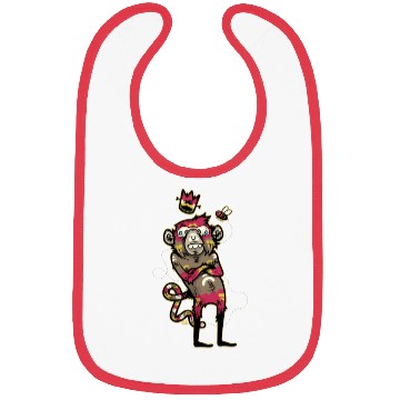 Discover Monkey Bee Bibs