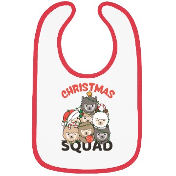 Discover Alpaca Christmas Tree Christmas Squad Alpacas Bibs