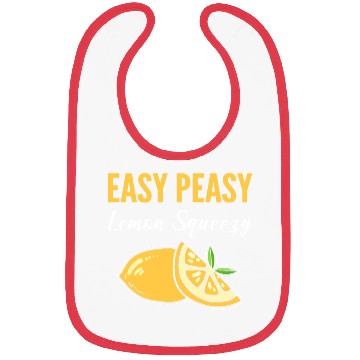 Discover Easy Peasy Lemon Lemonade Vendor Gift Bibs