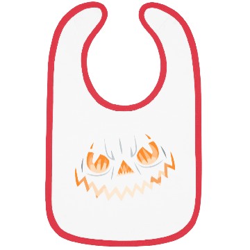 Discover Creepy Jack o Lantern Carved Halloween Pumpkin Bibs