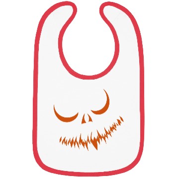 Discover Creepy Jack o Lantern Carved Halloween Pumpkin Bibs