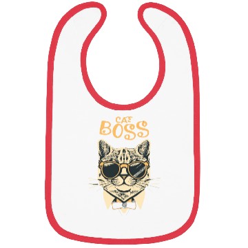 Discover Cat Boss Bibs