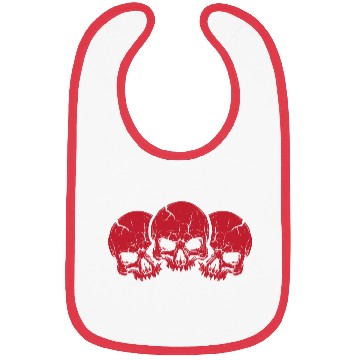 Discover Skull Bibs