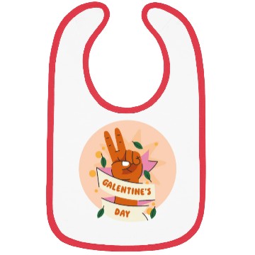 Discover Be My Galentine. Galentine's Day Bibs