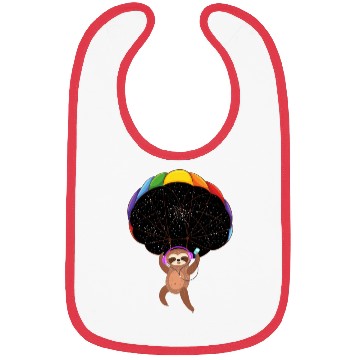 Discover Sloth Skydrive Bibs