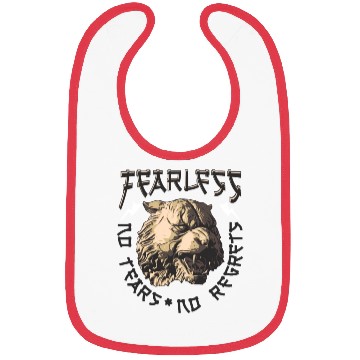 Discover Fearless Tears No Regrfts Bibs