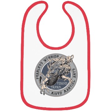Discover Fearless Warrıor Mixed Martia Arts Bibs