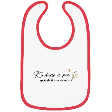 Discover Kindness is free sprinkle it everywhere Bibs