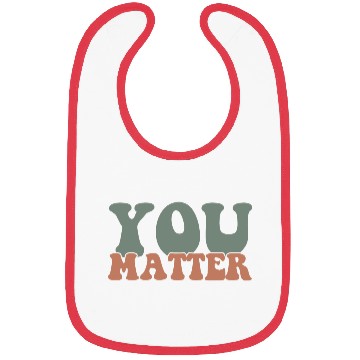 Discover Dear Person Behind Me Message front Bibs