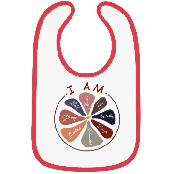 Discover Positive Daily Affirmations Daisy Flower Bibs